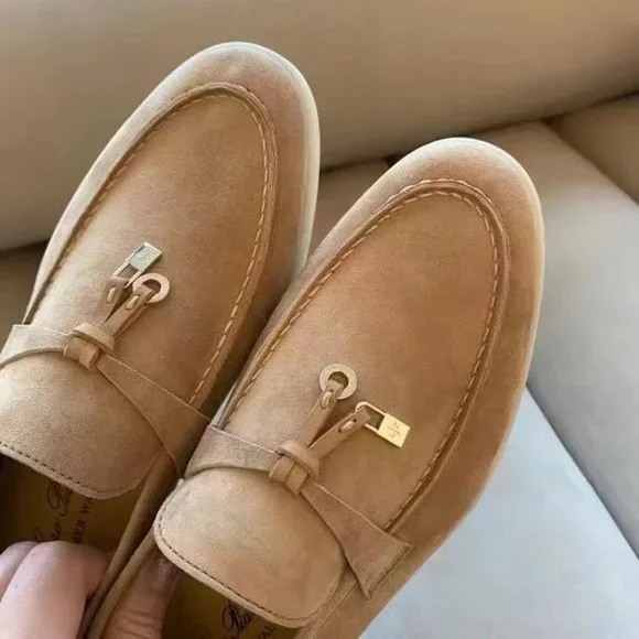 Loro Piana women's vintage elegant loafers - Picture 5 of 5